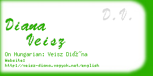 diana veisz business card